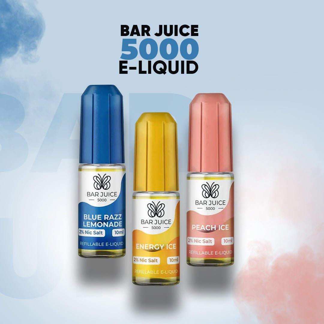 Unmatched Flavour with Bar Juice 5000 10ml Nic Salts E-Liquids