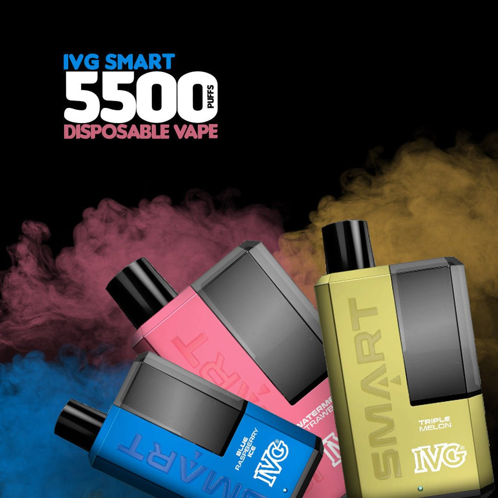 Why the IVG Smart 5500 Puffs Disposable Vape is a Game Changer in the Vaping Industry