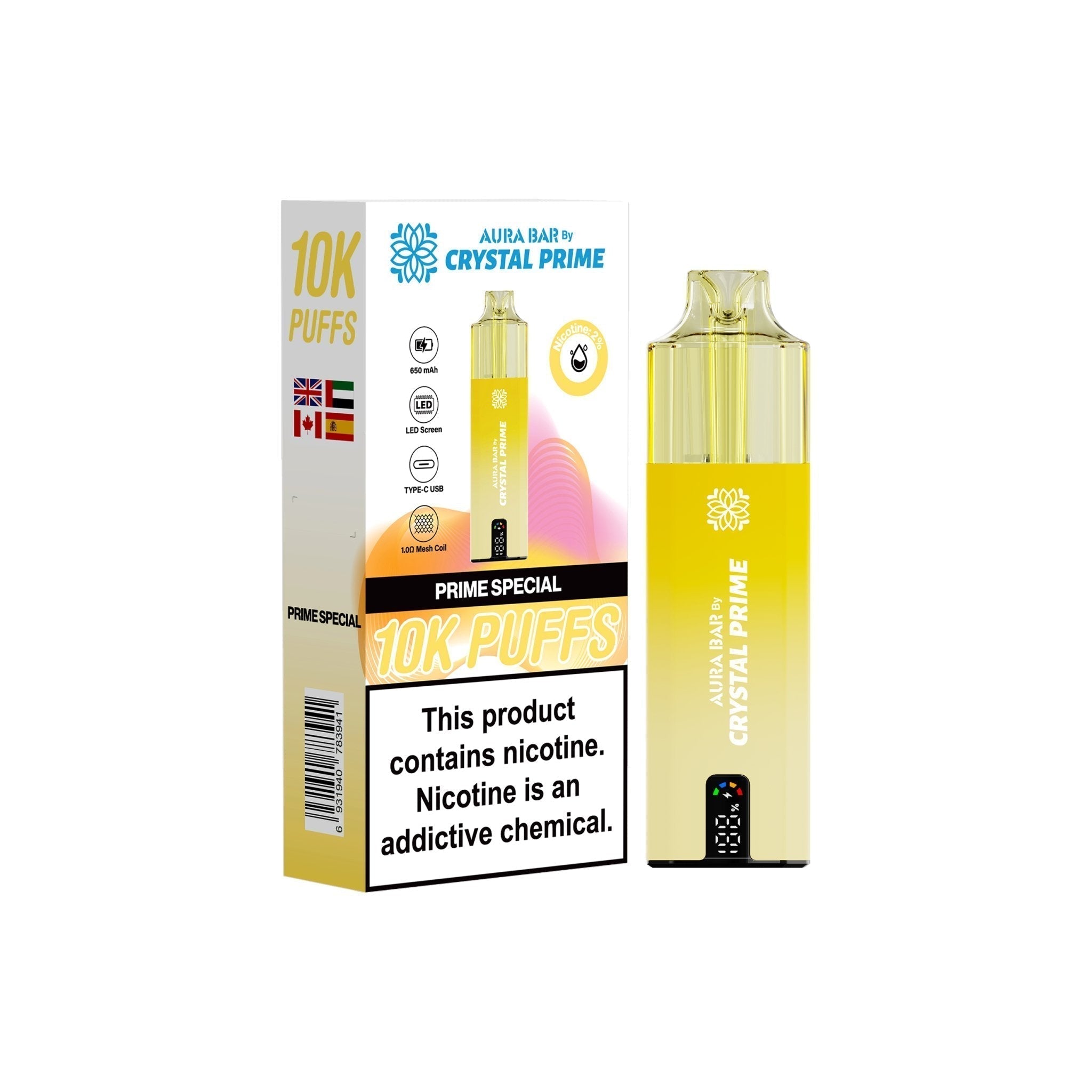 What Safety Tips Should You Know for the Crystal Prime Aura Bar 10k Vape Kit?