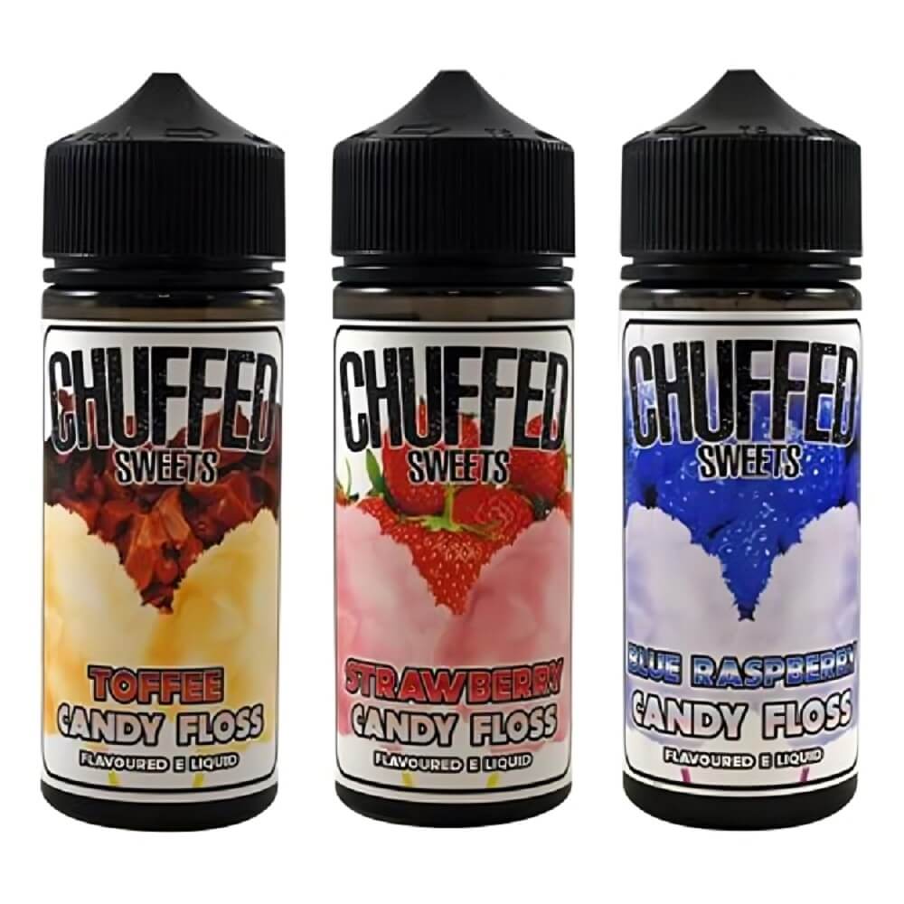 Chuffed Sweets Candy Floss 100ML Shortfill - Direct Vape Wholesale Chuffed Sweets Candy Floss 100ML Shortfill - Direct Vape Wholesale
