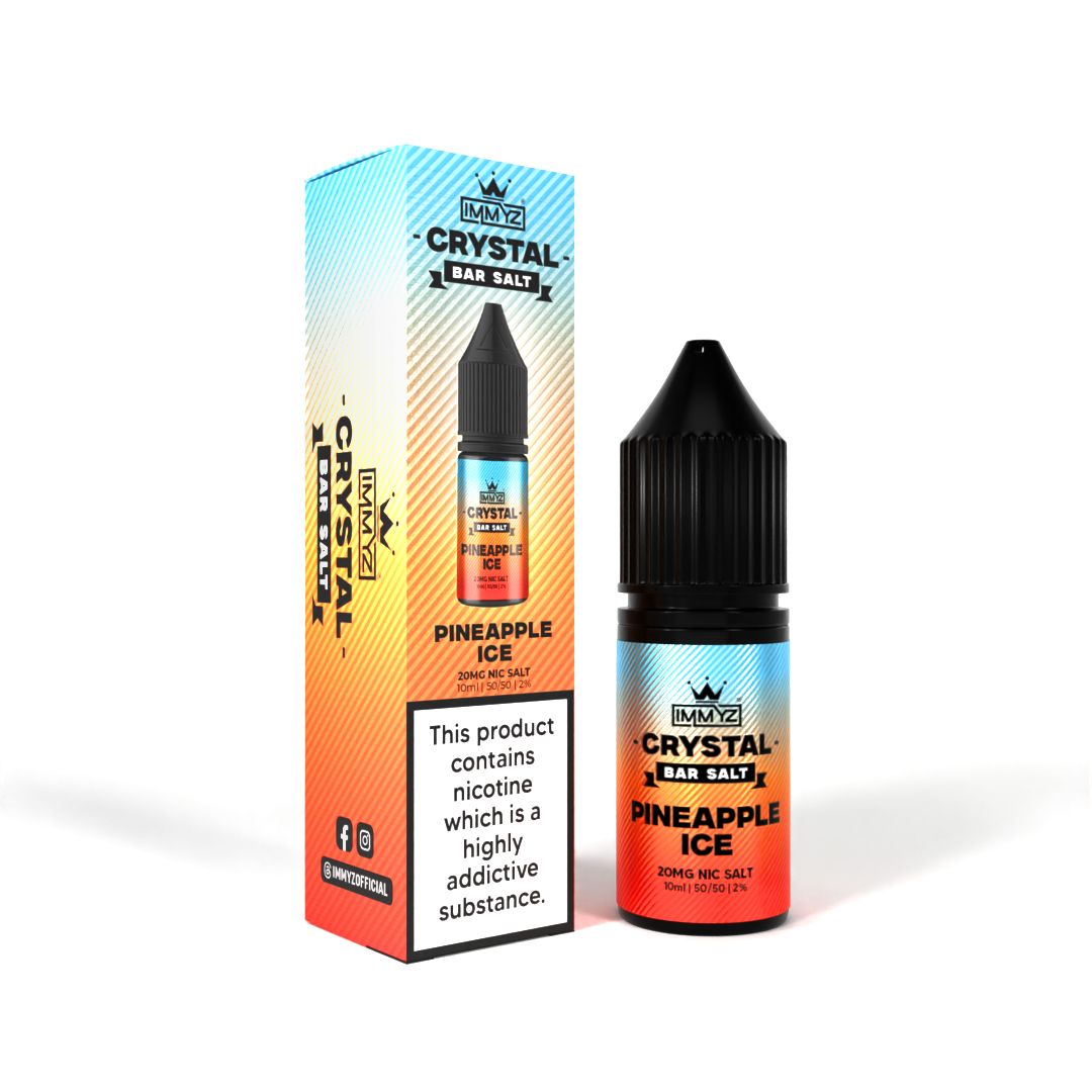 crystal bar vape liquid IMMYZ Crystal Bar Nic Salt 10ml E-liquid Pack of 10 crystal bar vape liquid IMMYZ Crystal Bar Nic Salt 10ml E-liquid Pack of 10