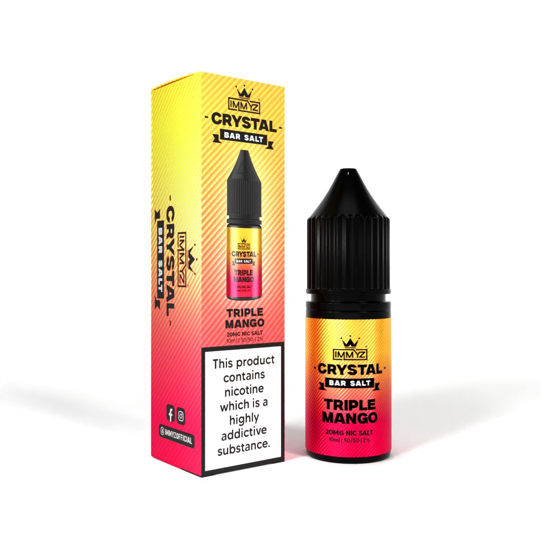 crystal bar vape juice IMMYZ Crystal Bar Nic Salt 10ml E-liquid Pack of 10