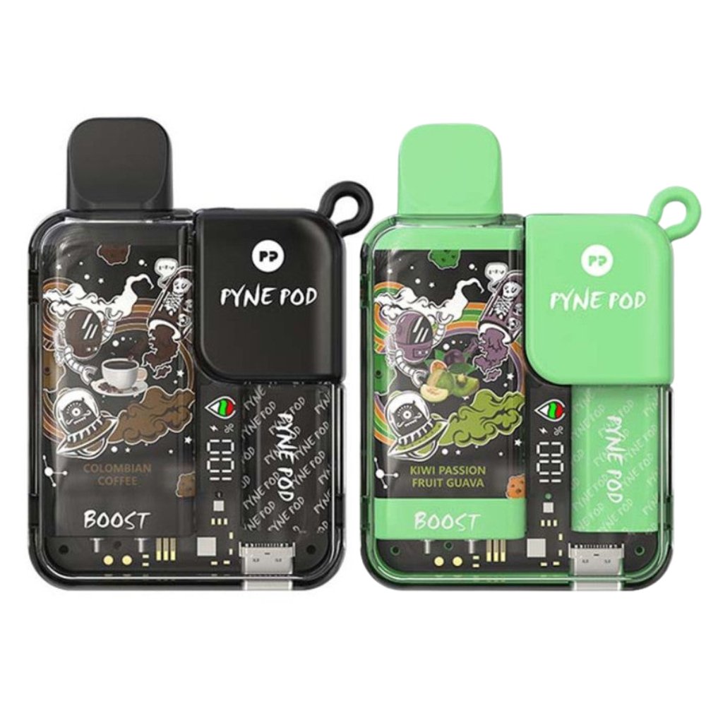 Pyne Pod Boost 8500 Disposable Vape Pod (BOX OF 5) - Direct Vape Wholesale Pyne Pod Boost 8500 Disposable Vape Pod (BOX OF 5) - Direct Vape Wholesale