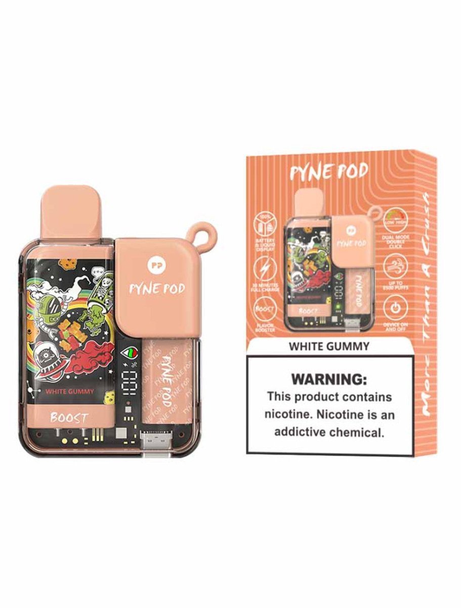 Pyne Pod Boost 8500 Disposable Vape Pod (BOX OF 5) - Direct Vape Wholesale Pyne Pod Boost 8500 Disposable Vape Pod (BOX OF 5) - Direct Vape Wholesale