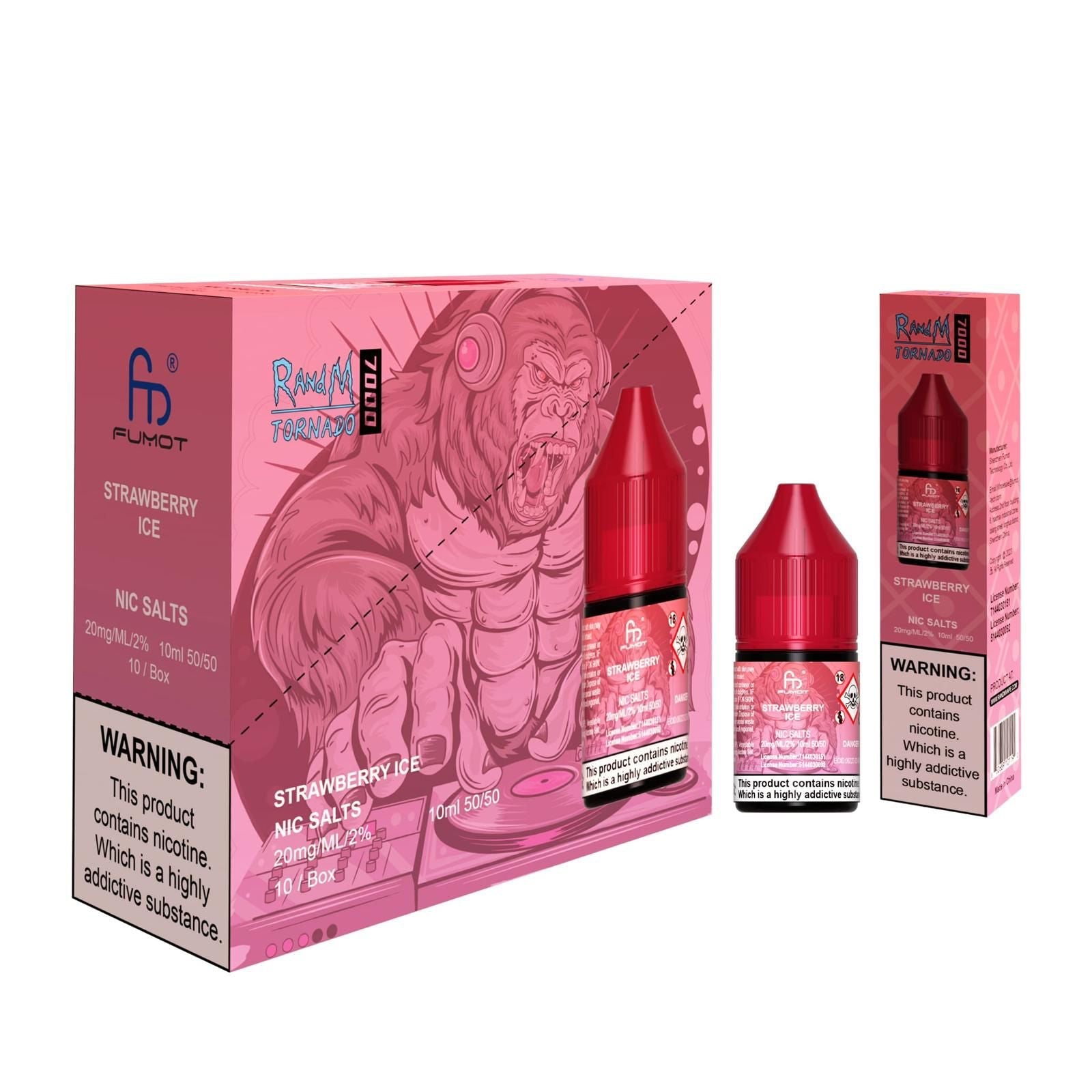 R and M 7000 Nic Salt 10ml - Box of 10 - Direct Vape Wholesale R and M 7000 Nic Salt 10ml - Box of 10 - Direct Vape Wholesale