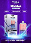 The Crystal Pro Max + 10000 Disposable Vape Pod Box of 10 - The Crystal Pro Max + 10000 Disposable Vape Pod Box of 10 - Blueberry Raspberry - Vapeuksupplier - Direct Vape Wholesale