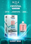 The Crystal Pro Max + 10000 Disposable Vape Pod Box of 10 - The Crystal Pro Max + 10000 Disposable Vape Pod Box of 10 - Gummy Bear - Vapeuksupplier - Direct Vape Wholesale