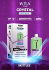 The Crystal Pro Max + 10000 Disposable Vape Pod Box of 10 - The Crystal Pro Max + 10000 Disposable Vape Pod Box of 10 - Skittes - Vapeuksupplier - Direct Vape Wholesale