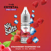 The Crystal Pro Max Hayati Nic Salts 10ml - Box of 10 - The Crystal Pro Max Hayati Nic Salts 10ml Box of 10 - Strawberry Raspberry Ice - vapeukwholesale - Direct Vape Wholesale