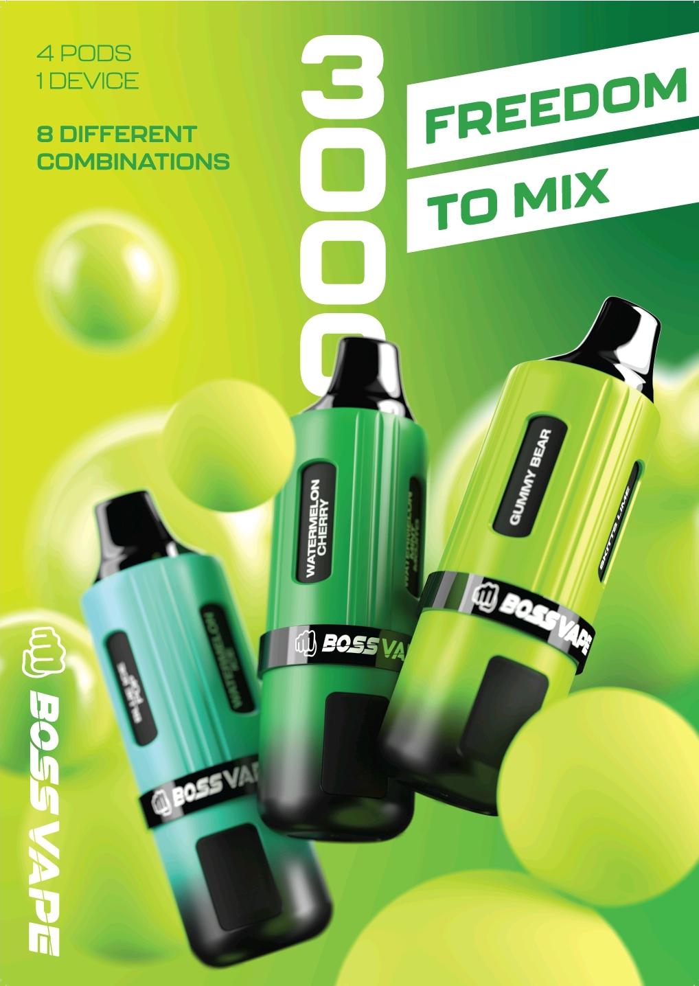 Boss Vape 3000 Prefilled Vape - Direct Vape Wholesale Boss Vape 3000 Prefilled Vape - Direct Vape Wholesale