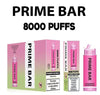 Crystal Prime Bar 8000 Prefilled Vape Box of 10 - Crystal Prime Bar 8000 Prefilled Vape Box of 10 - Direct Vape Wholesale