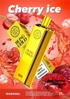 Gold Bling 12,000 Puffs Disposable Vape Pod Box of 5 - Gold Bling 12,000 Puffs Disposable Vape Pod - The Vape Giant - Direct Vape Wholesale