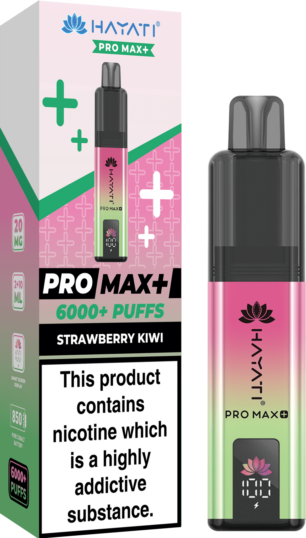 Hayati Crystal Pro Max+ 6000 | Box of 10 | Direct Vape Wholesale Hayati Crystal Pro Max+ 6000 | Box of 10 | Direct Vape Wholesale