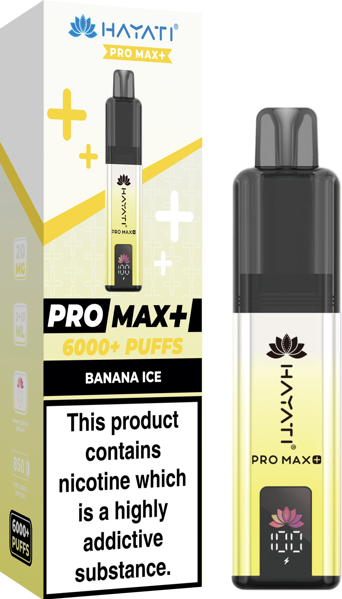 Hayati Crystal Pro Max+ 6000 | Box of 10 | Direct Vape Wholesale Hayati Crystal Pro Max+ 6000 | Box of 10 | Direct Vape Wholesale