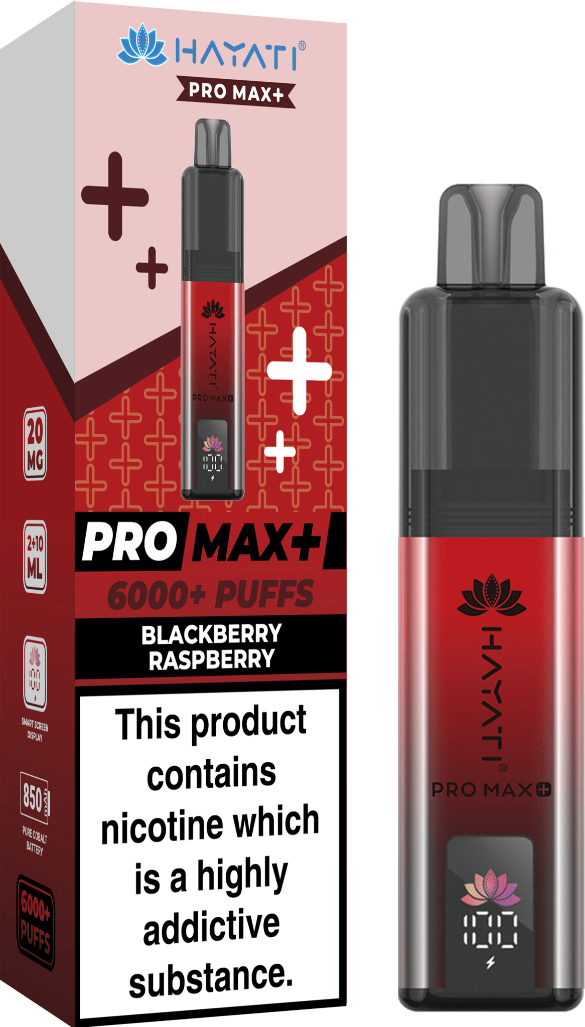 Hayati Crystal Pro Max+ 6000 | Box of 10 | Direct Vape Wholesale Hayati Crystal Pro Max+ 6000 | Box of 10 | Direct Vape Wholesale