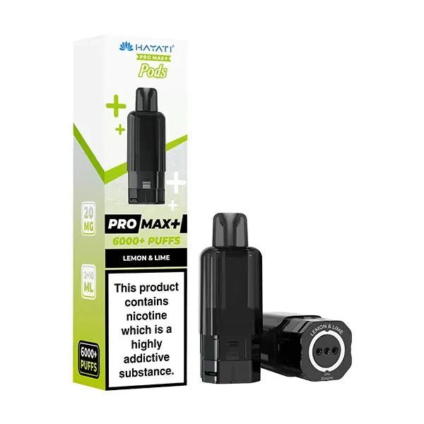 Hayati Pro Max Plus 6000 Prefilled Pods Pack of 5 in UK Hayati Pro Max Plus 6000 Prefilled Pods Pack of 5 in UK