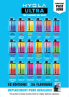 Hyola Ultra 30k Prefilled Pod Vape Kit Pack of 5 - buy Hyola Ultra 30k Prefilled Pod Vape Kit at Wolfvapes.co.uk - Direct Vape Wholesale