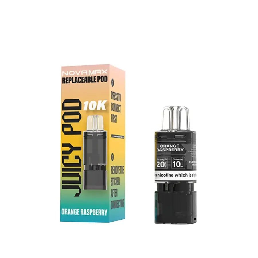 Juicy Pod Novamax 10K Replacement Pods Pack of 10 Juicy Pod Novamax 10K Replacement Pods Pack of 10