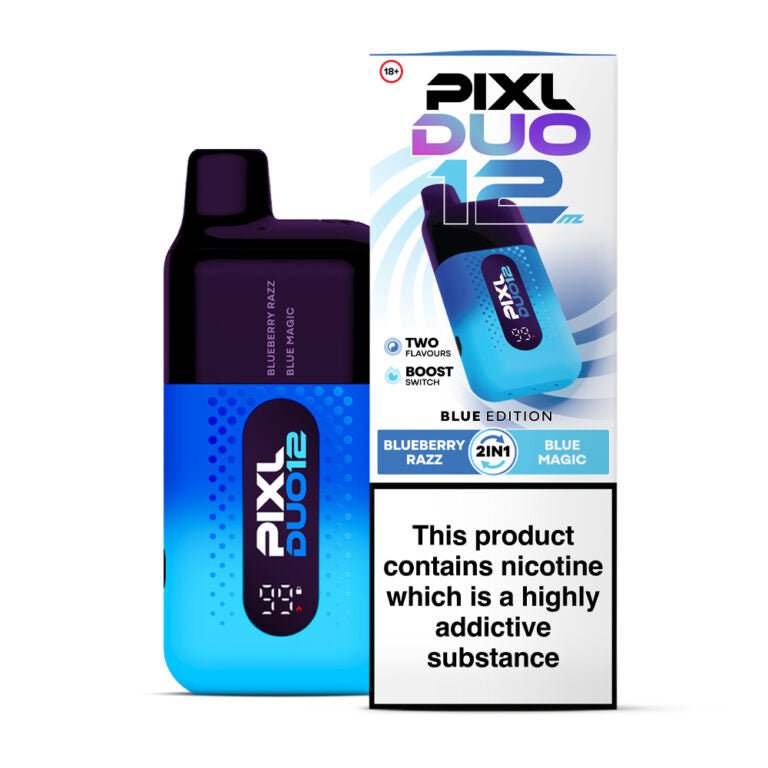 Pixl Duo 12000 Vape Kit Box of 5 Pixl Duo 12000 Vape Kit Box of 5