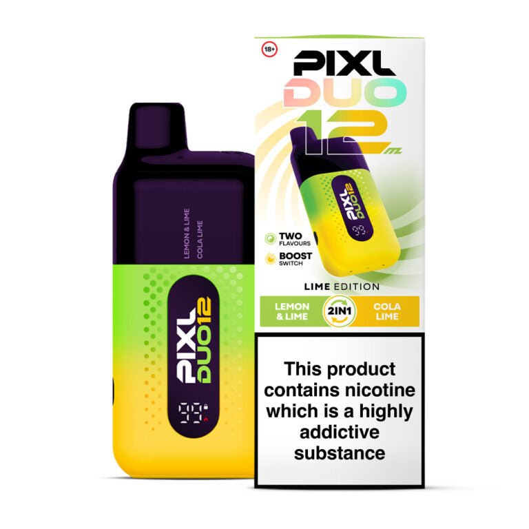 Pixl Duo 12000 Vape Kit Box of 5 Pixl Duo 12000 Vape Kit Box of 5