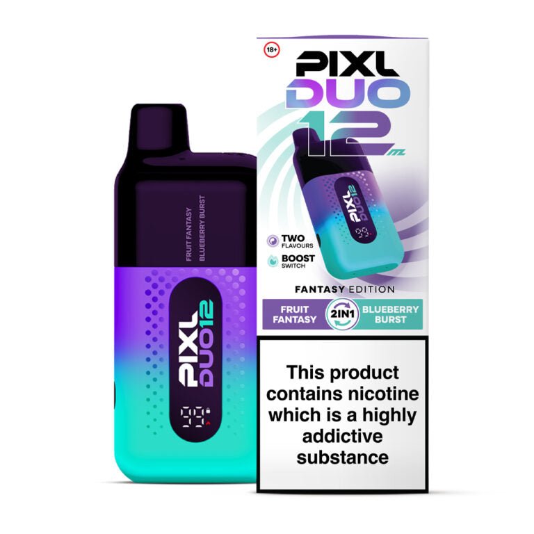 Pixl Duo 12000 Vape Kit Box of 5 Pixl Duo 12000 Vape Kit Box of 5