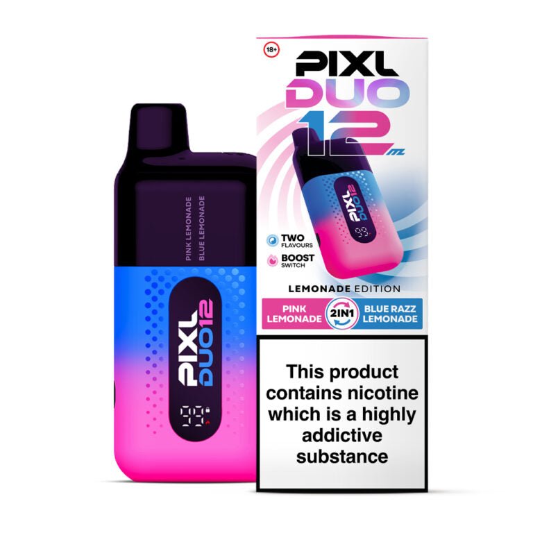 Pixl Duo 12000 Vape Kit Box of 5 Pixl Duo 12000 Vape Kit Box of 5