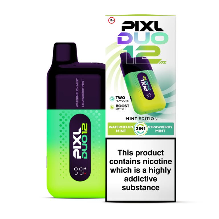 Pixl Duo 12000 Vape Kit Box of 5 Pixl Duo 12000 Vape Kit Box of 5