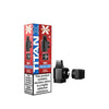 Titan X Replacement Pods Box of 5 - buy Titan X Replacement Pods Pack of 10 at Wolfvapes.co.uk - Direct Vape Wholesale