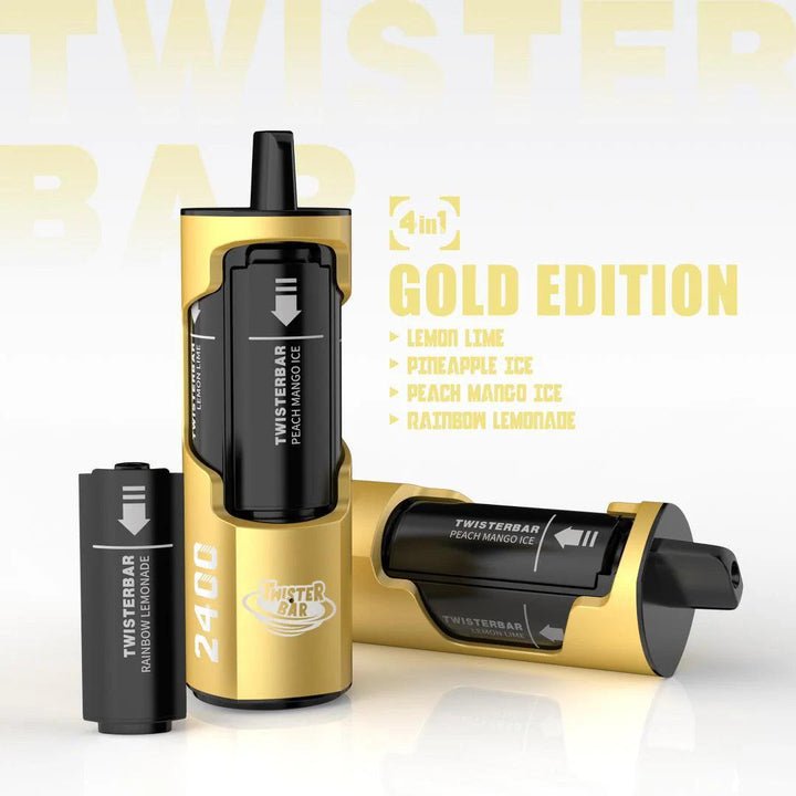 twister bar vape Twister Bar 2400 Prefilled 4 in 1 Pod Kit Box of 5 twister bar vape Twister Bar 2400 Prefilled 4 in 1 Pod Kit Box of 5
